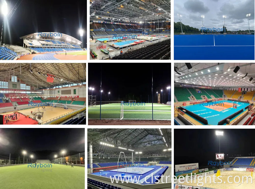 High Mast Pole Sports Lighting 200W 300W 400W 500W 600W 800W 1000W 1500W Football Field Tennis Court Basketball Arena Reflector Stadium Outdoor LED Flood Lights
